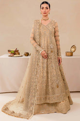 Farasha Dreamt Flair Festive Formal embroidered net outfit with dupatta